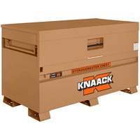Model 69 Piano Box with Padlock, 60" W x 30" D x 34-1/4" H, Tan Cantin et fils