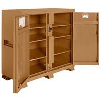 Armoire de chantier mod&egrave;le 139 avec cadenas, Acier, 59,4 pi³, Havane Cantin et fils