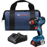 Ensemble visseuse/cl&eacute; &agrave; chocs 2-en-1 pour embouts et douilles, 1/2", 1800 lb-po Couple max., 18 V, Lithium-ion Cantin et fils