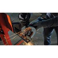 Rectifieuse angulaire sans balais avec interrupteur coulissant, Roue de 4-1/2", 18 V Cantin et fils