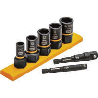 Metric Bolt Biter Extraction Socket Set, 7 Pcs, Impact, 1/4"/3/8" Drive Size Cantin et fils