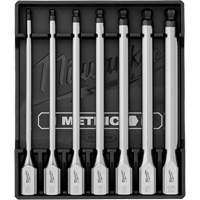 Long Metric Bit Socket Set, Hex Ball, 3/8" Drive, 7 Pcs Cantin et fils