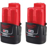 M12 REDLITHIUM CP2.0 Compact Batteries, Lithium-Ion, 12 V, 2 Ah Cantin et fils