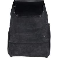 Phantom Collection Heavy-Duty Nail & Tool Bag, Leather, 10 Pockets, Black Cantin et fils