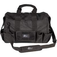 Phantom Collection 18" Contractor's Tool Bag, Ballistic Polyester, 25 Pockets, Black Cantin et fils