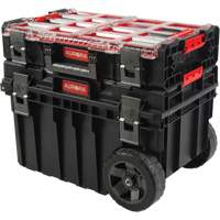 Ensemble roulant de coffres &agrave; outils Arx de 2 morceaux, 23-4/5" x 16" x 20-3/5", Noir Cantin et fils