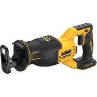 Scie alternative sans fil et sans balai MAX* XR (outil seulement), 20 V, Lithium-ion Bloc-pile Cantin et fils
