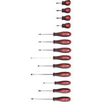 Tri-Lobe Screwdriver Kit, 13 Pcs., Magnetic Cantin et fils
