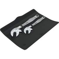 Joker 2 Self-Setting Spanner Set, Adjustable, 2 Pieces, Imperial and Metric Cantin et fils