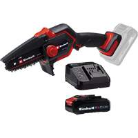 Scie &agrave; chaîne d'&eacute;lagage compacte sans fil avec batterie 2,5 Ah et ensemble de d&eacute;part de chargeur, 6", &agrave; pile, 18 V Cantin et fils