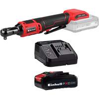 Cl&eacute; &agrave; cliquet sans fil avec batterie 2,5 Ah PXC et ensemble chargeur de d&eacute;part, 18 V, Prise de 3/8" Cantin et fils