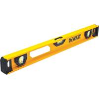 Premium Level, I-Beam, 2' L, Aluminum, 3 Cantin et fils