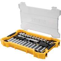 Jeu d'outils 3/8" & 1/2" pour m&eacute;canicien avec plateau & couvercle TOUGHSYSTEM 2.0 Cantin et fils
