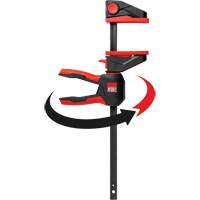 One-Hand Bar Trigger Clamps with 360° Rotating Handle, 4-1/2" (114.3 mm) Cantin et fils
