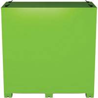 Armoire ventil&eacute;e pour le rangement d'&eacute;PI sur place, Acier, Vert lime haute visibilit&eacute; Cantin et fils
