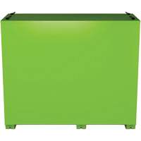 Armoire de rangement d'&eacute;PI sur place, Acier, Vert lime haute visibilit&eacute; Cantin et fils