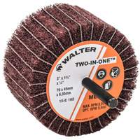 Meule &agrave; lamelles abrasives Two-In-One Cantin et fils