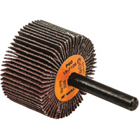 Flap Wheels-Coolcut Flap Wheels, Aluminum Oxide, 60 Grit, 1-1/2" x 1" x 1/4" Cantin et fils