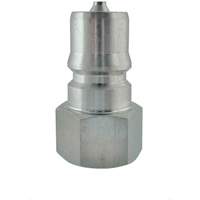 Hydraulic Quick Coupler - Plug, Stainless Steel, 1/4" Dia. Cantin et fils
