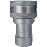 Hydraulic Quick Coupler - Stainless Steel Manual Coupler, Brass/Stainless Steel Cantin et fils