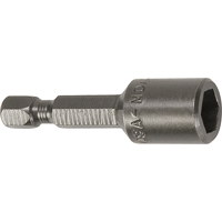 Nutsetter For Metric Sheet Metal Screws, 6 mm Tip, 1/4" Drive, 44.5 mm L, Magnetic Cantin et fils
