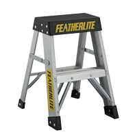 Escabeaux industriels extra robustes, 2', Aluminium, Capacit&eacute; 300 lb, Type 1A Cantin et fils