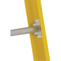 &eacute;chelles droites industrielles extra robustes (s&eacute;rie 5600), 8', Fibre de verre, 375 lb, CSA calibre 1AA Cantin et fils