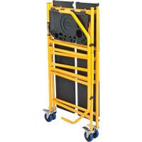 Jobsite Series 4' Safety Rail & Tool Shelf Scaffold Kit, Steel Frame, 49-1/2" D x 57-3/4" H Cantin et fils