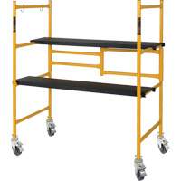 Jobsite Series 4' Basic Mini Scaffold Kit, Steel Frame, 41" D x 45-3/4" H Cantin et fils