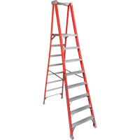 Industrial Heavy-Duty Pro Platform Stepladders (FXP1700 Series), 8', 300 lbs. Cap. Cantin et fils