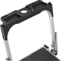 Tilt & Roll Step Stool Ladder, 4 Steps, 44.25" x 22.13" x 59" High Cantin et fils