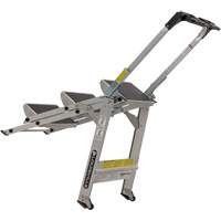 Tilt & Roll Step Stool Ladder, 3 Steps, 34" x 22" x 50.75" High Cantin et fils