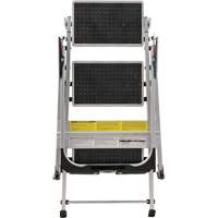Tilt & Roll Step Stool Ladder, 3 Steps, 34" x 22" x 50.75" High Cantin et fils