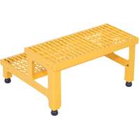 Plate-forme ajustable Step-Mate, 2 marche(s), 23-13/16" la x 22-7/8" lo x 15-1/4" h, Capacit&eacute; 500 lb Cantin et fils