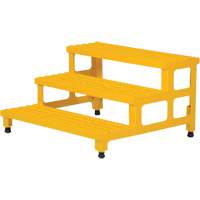 Plate-forme ajustable Step-Mate, 3 marche(s), 36-3/16" la x 33-7/8" lo x 22-1/4" h, Capacit&eacute; 500 lb Cantin et fils