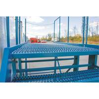 Snow Ladder, Steel, 10 Steps, 99" H, 85-1/2" D, 48" Step, Serrated Cantin et fils