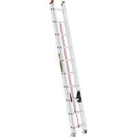 &eacute;chelle coulissante Jobsite Series, Cap 200 lb, 20' h, Calibre 3 Cantin et fils