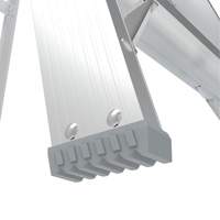 Step Ladder with Paint Tray, 10', Aluminum, 225 lbs. Capacity, Type 2 Cantin et fils