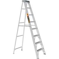 Step Ladder, 8', Aluminum, 225 lbs. Capacity, Type 2 Cantin et fils