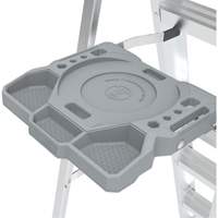 Step Ladder with Paint Tray, 10', Aluminum, 225 lbs. Capacity, Type 2 Cantin et fils