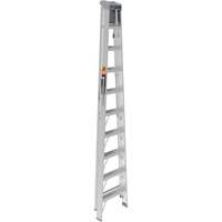 Step Ladder with Paint Tray, 10', Aluminum, 225 lbs. Capacity, Type 2 Cantin et fils
