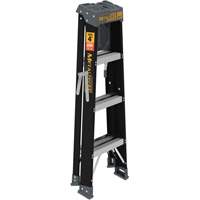 Step Ladder with Paint Tray, 4', Fibreglass, 250 lbs. Capacity, Type 1 Cantin et fils