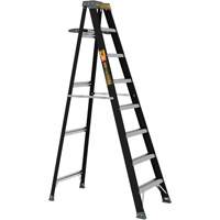 Step Ladder with Paint Tray, 8', Fibreglass, 250 lbs. Capacity, Type 1 Cantin et fils
