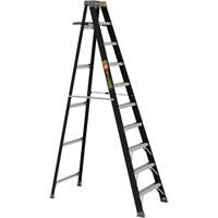 Step Ladder with Paint Tray, 10', Fibreglass, 250 lbs. Capacity, Type 1 Cantin et fils