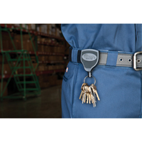 Super48 Key Chains, Polycarbonate, 48" Cable, Belt Clip Attachment Cantin et fils