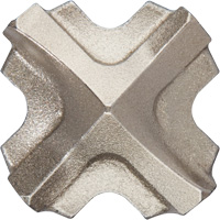 Foret &agrave; 4 cannelures pour perceuse &agrave; percussion MX4, 3/4", Tige SDS-Plus, Carbure Cantin et fils