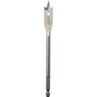 M&egrave;che plate, Diam&egrave;tre de 9/16", Tige 1/4" hex, Longeur de 6" Cantin et fils