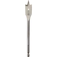 M&egrave;che plate, Diam&egrave;tre de 11/16", Tige 1/4" hex, Longeur de 6-1/8" Cantin et fils