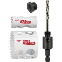 Trousse de scie-cloche Hole Dozer pour verrou de porte, 4 morceaux Cantin et fils