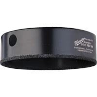 Scie-cloche pour &eacute;clairage encastr&eacute;, 4-3/8", Profondeur de la coupe 1", Carbure Cantin et fils